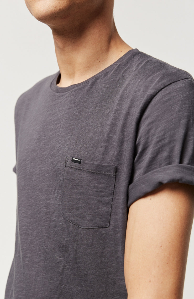 Jack's Regular Fit Crew Base T-Shirt | Asphalt - A
