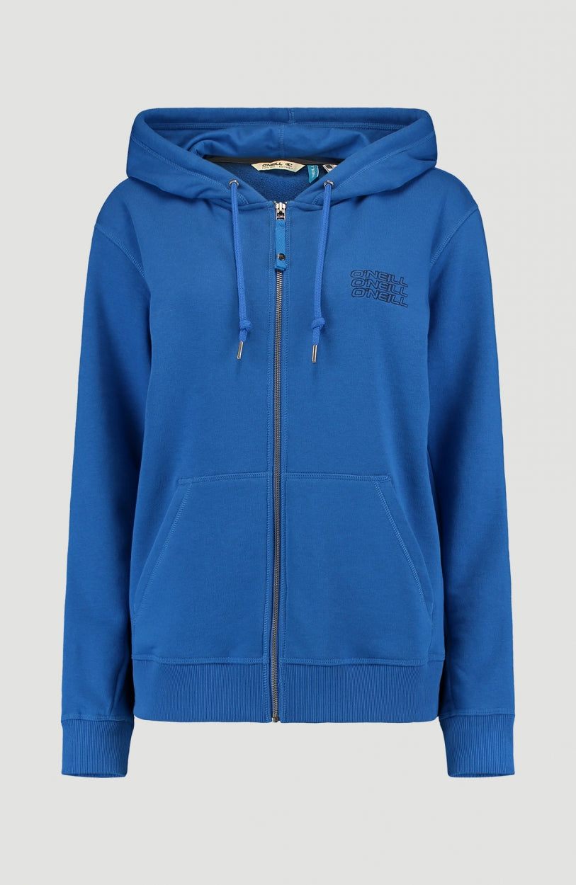 Triple Stack Full Zip Kapuzenpullover | Ocean Blue