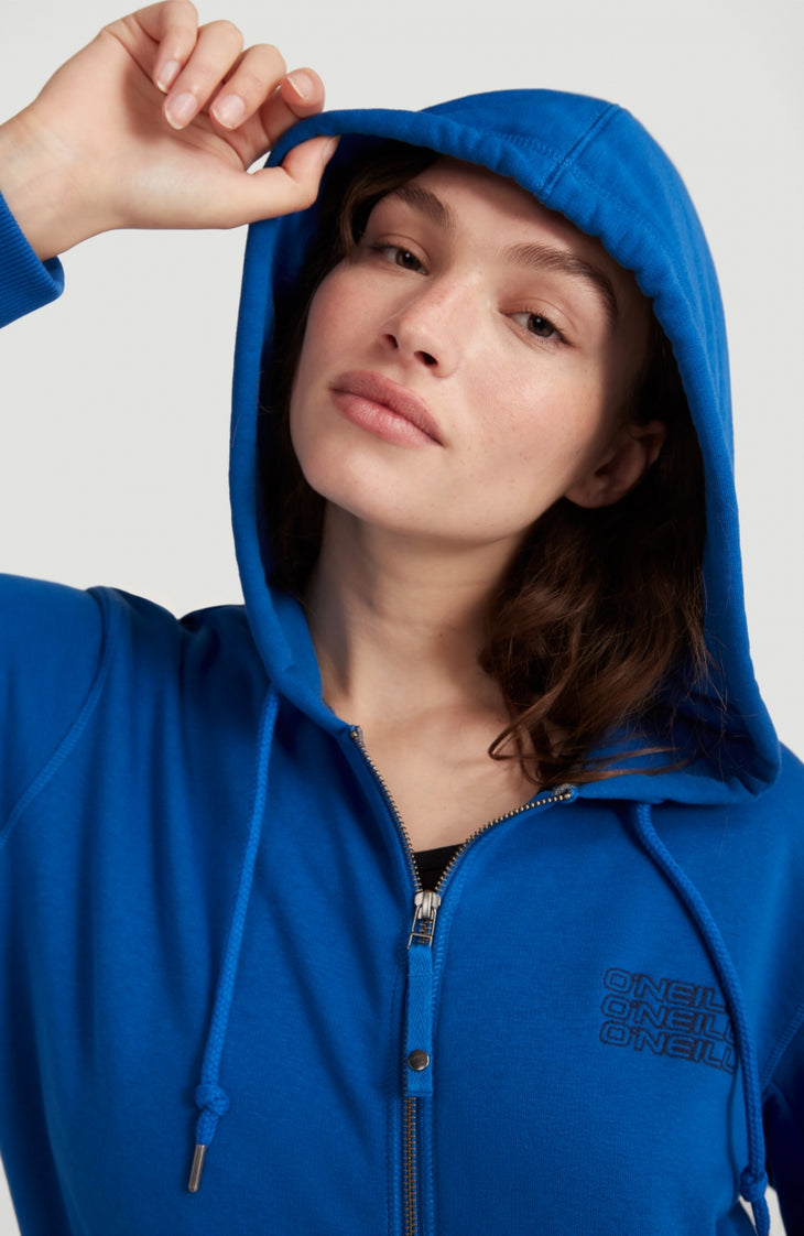 Triple Stack Full Zip Kapuzenpullover | Ocean Blue