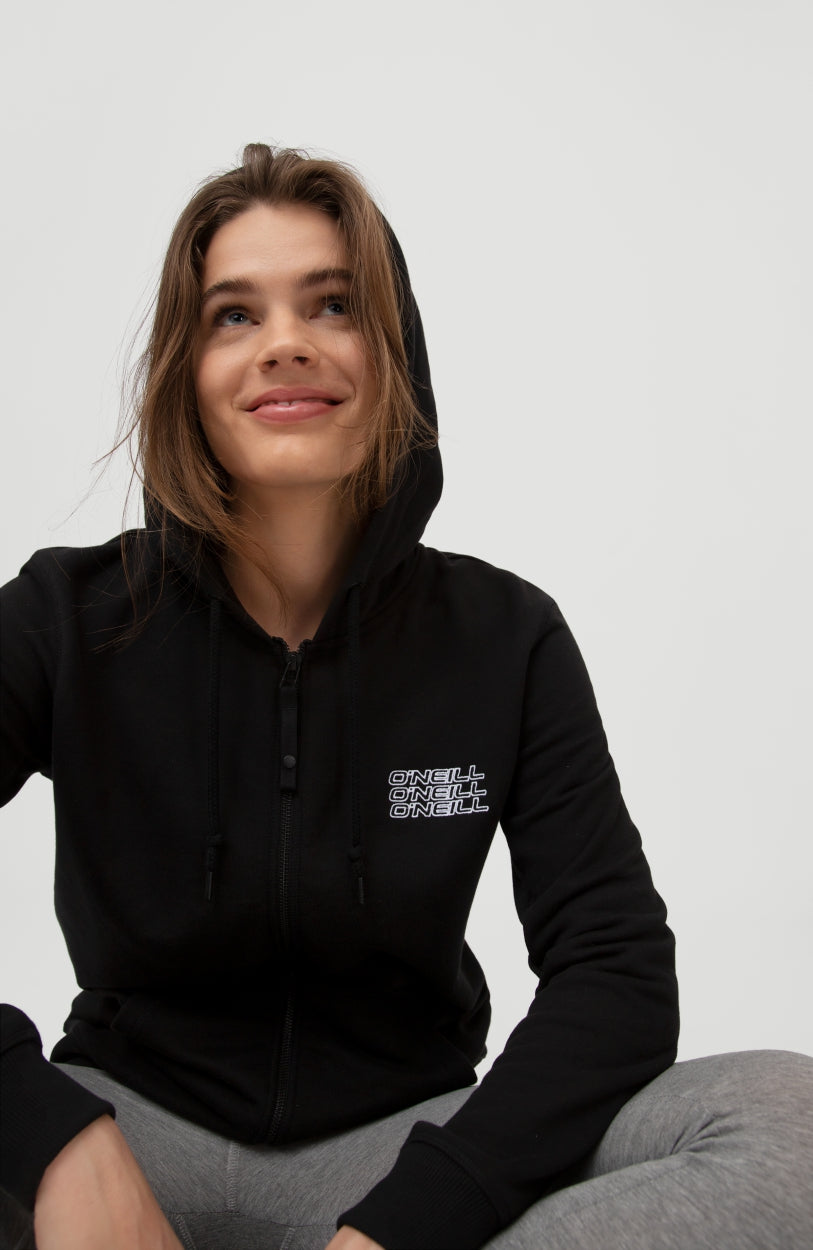 Triple Stack Full Zip Kapuzenpullover | BlackOut - A