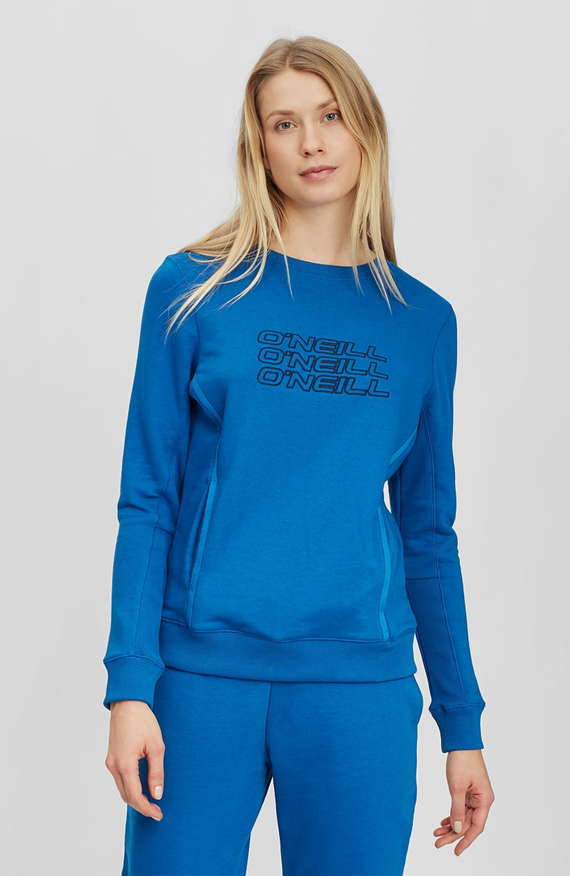O'Neill Triple Stack Crew Sweatshirt | Ocean Blue