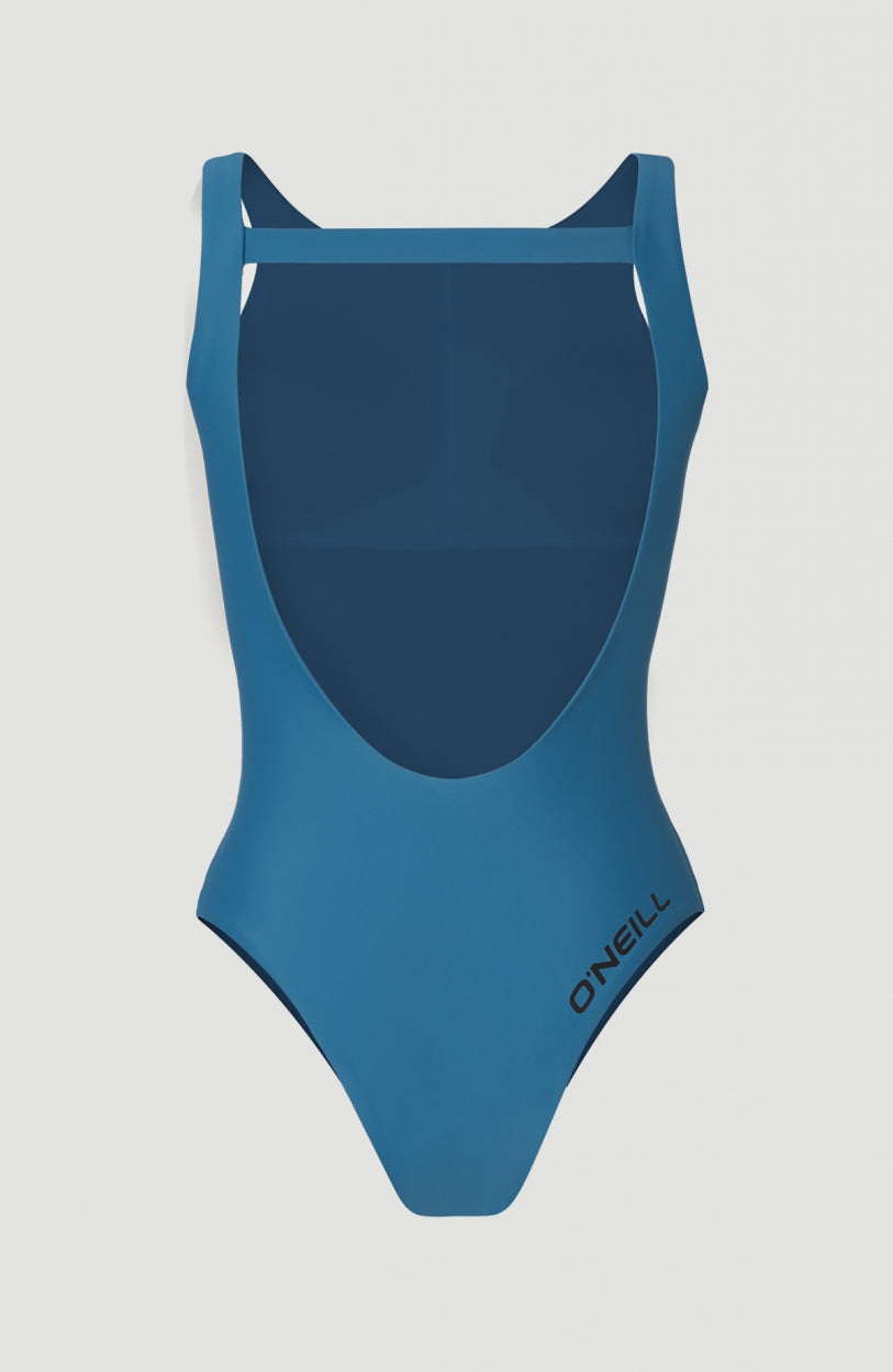 Logo High Neck Badeanzug | Resort -A