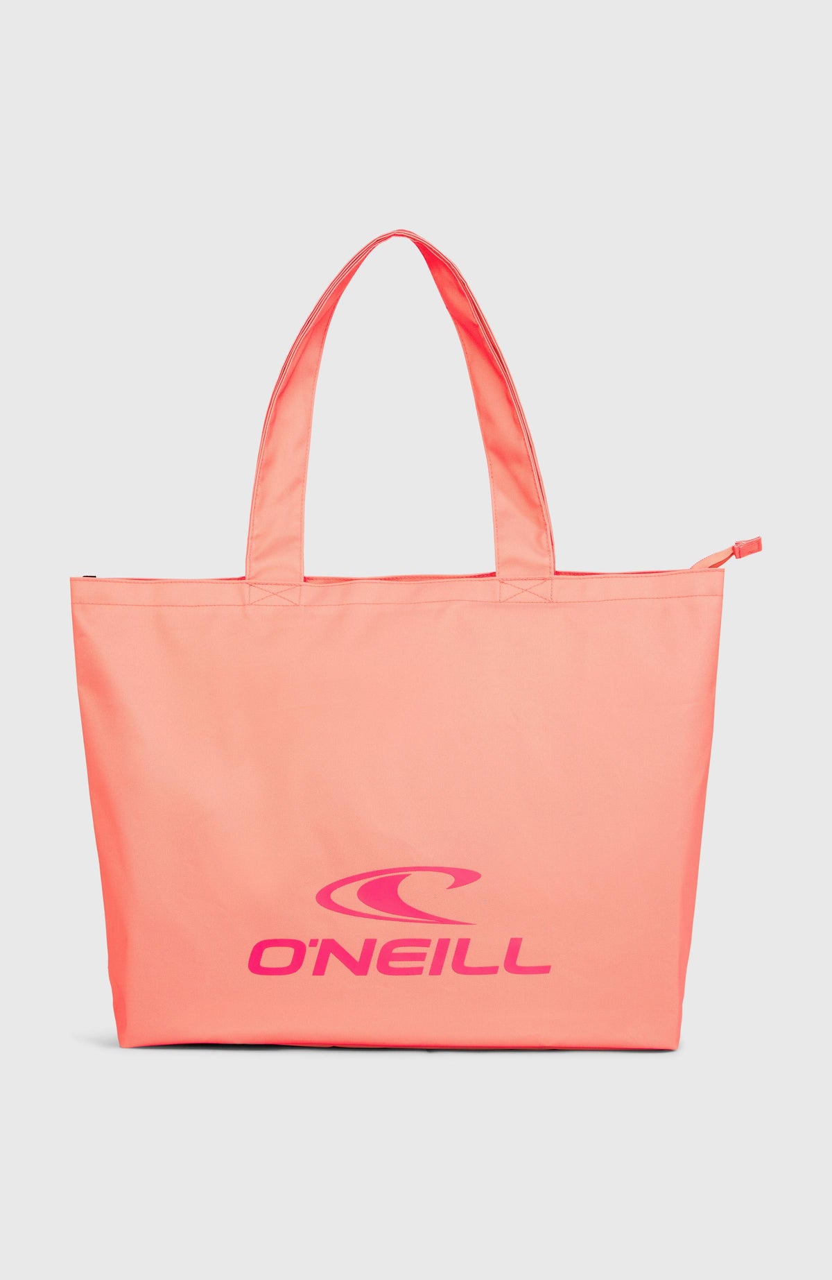 O'Neill Coastal Tote Bag Tasche für Damen, pink, freigestellt von vorne, mit Henkeln und Logo-Print