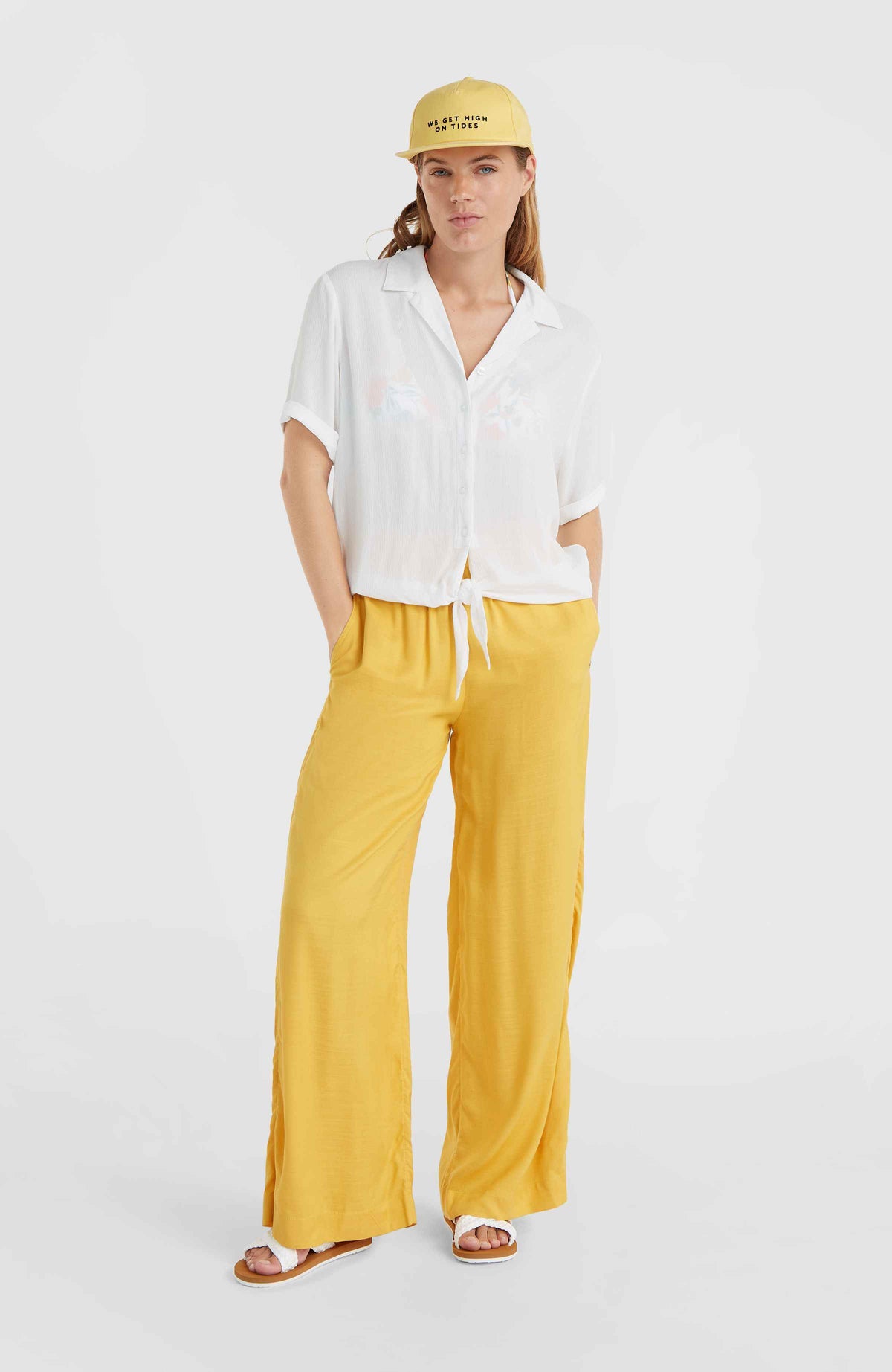 Cali Beach Bluse | Snow White