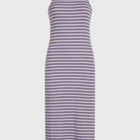 Jess Midi-Rippkleid | Purple Yarn Dye Stripe