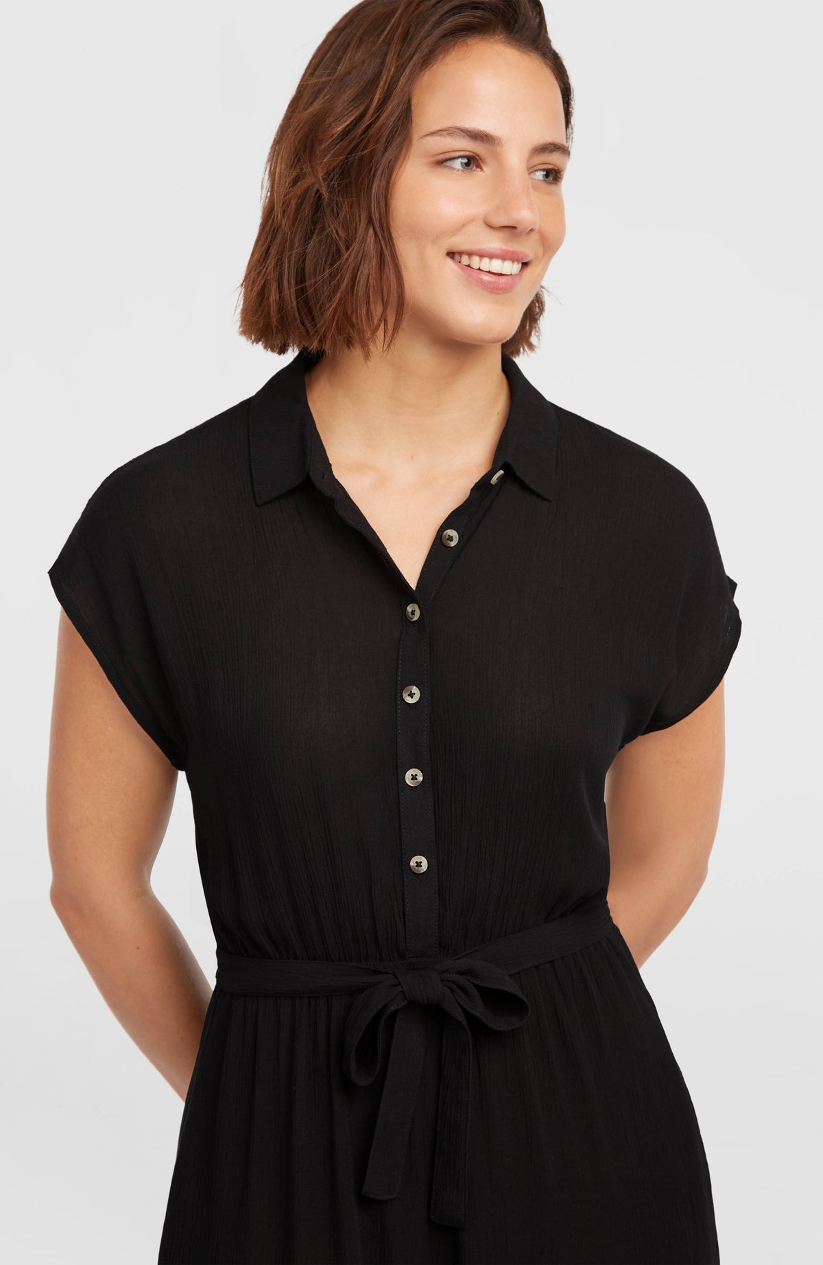 Lori Maxi-Hemdkleid | Black Out
