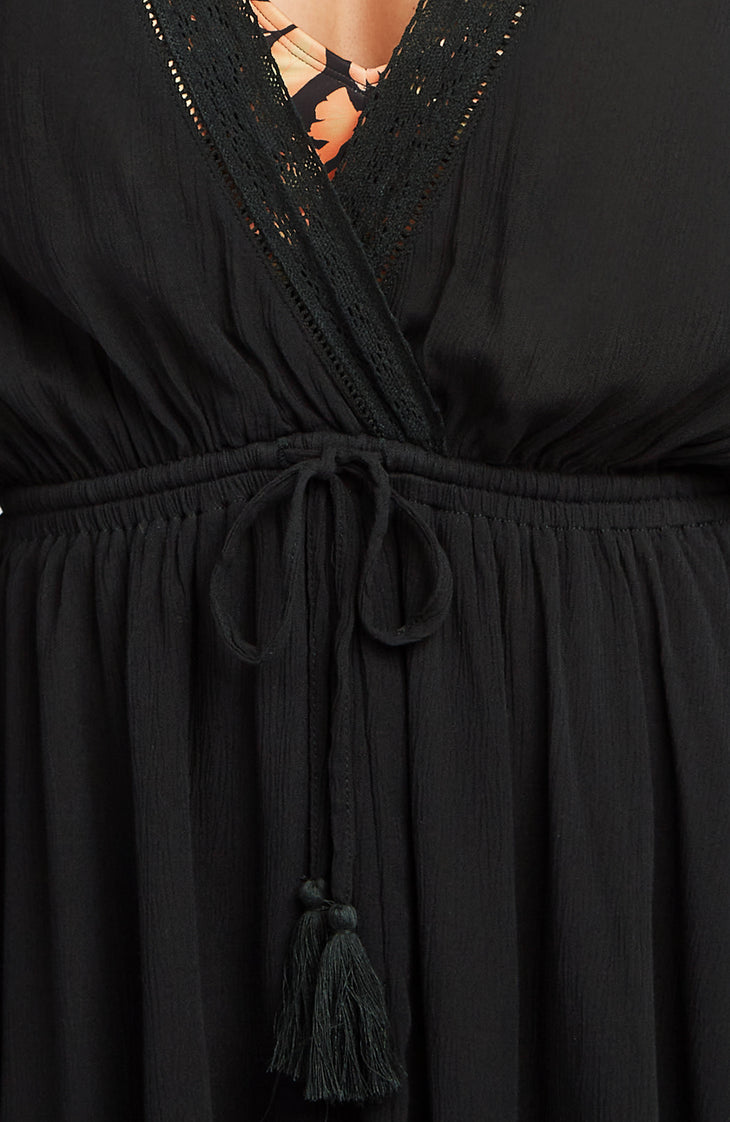 Essentials Tokeena Cover Up Kleid | Black Out