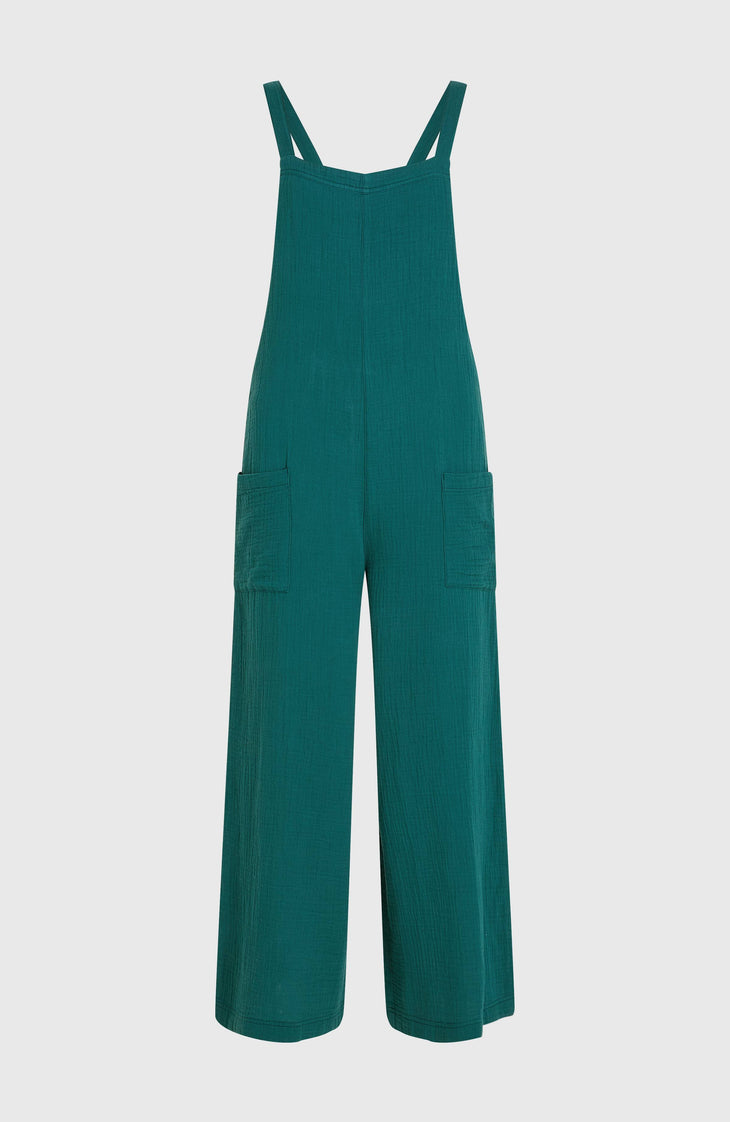 Strukturierte Brenda Latzhose | Botanical Heat