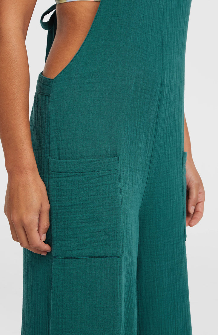 Strukturierte Brenda Latzhose | Botanical Heat