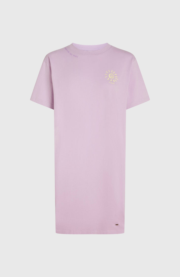 Women of the Wave T-Shirt-Kleid | Pale Lavender