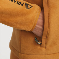 Utility Fleecejacke | Rich Caramel