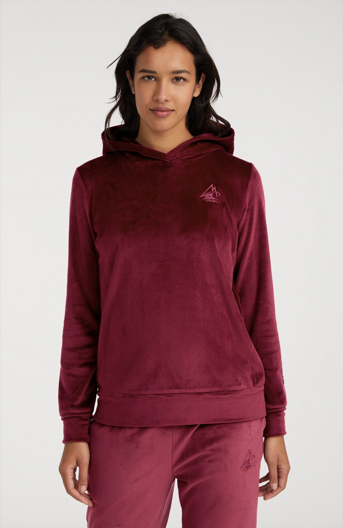 Velour hoodie set sale