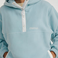 Superfleece Half Zip Hoodie | Adley Blue