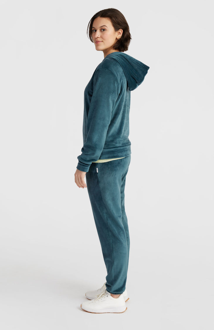 Velour Fleece-Hoodie | Alma Steel