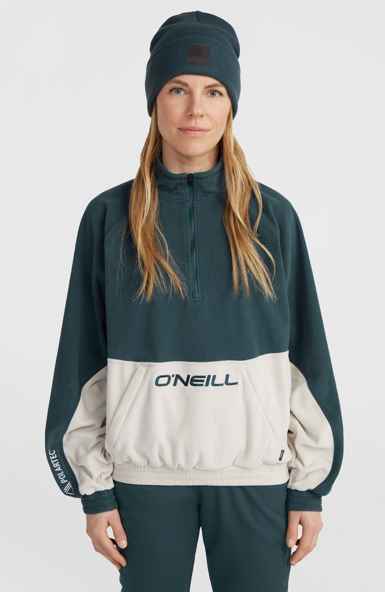 O'Riginals Polartec® 100 Fleecepullover mit Halbreißverschluss | Alma Steel Colour Block