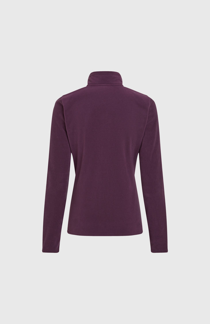 Jack's Polartec® 100 Fleecejacke mit Reißverschluss | Aubergine
