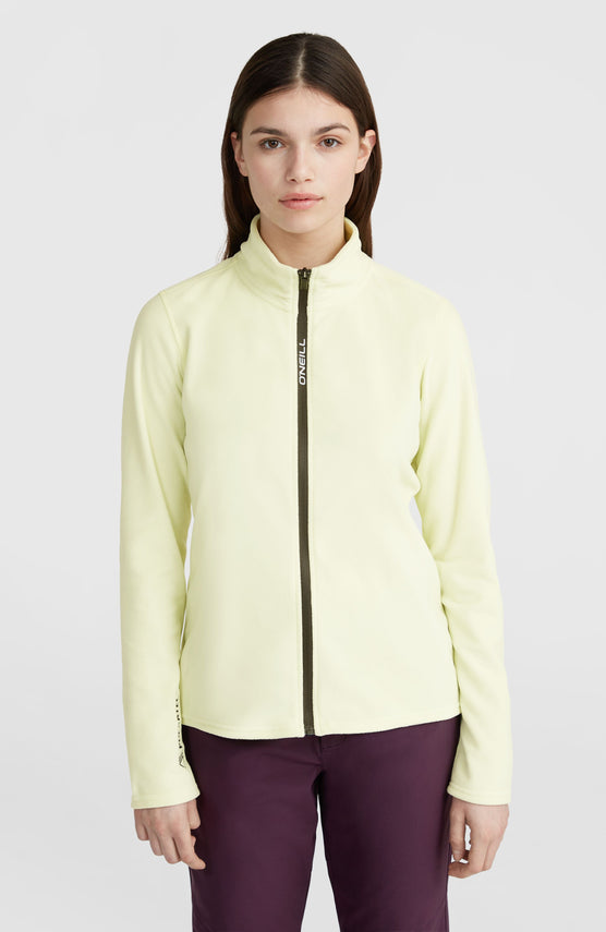Jack's Polartec® 100 Fleecejacke mit Reißverschluss | Lime Wash