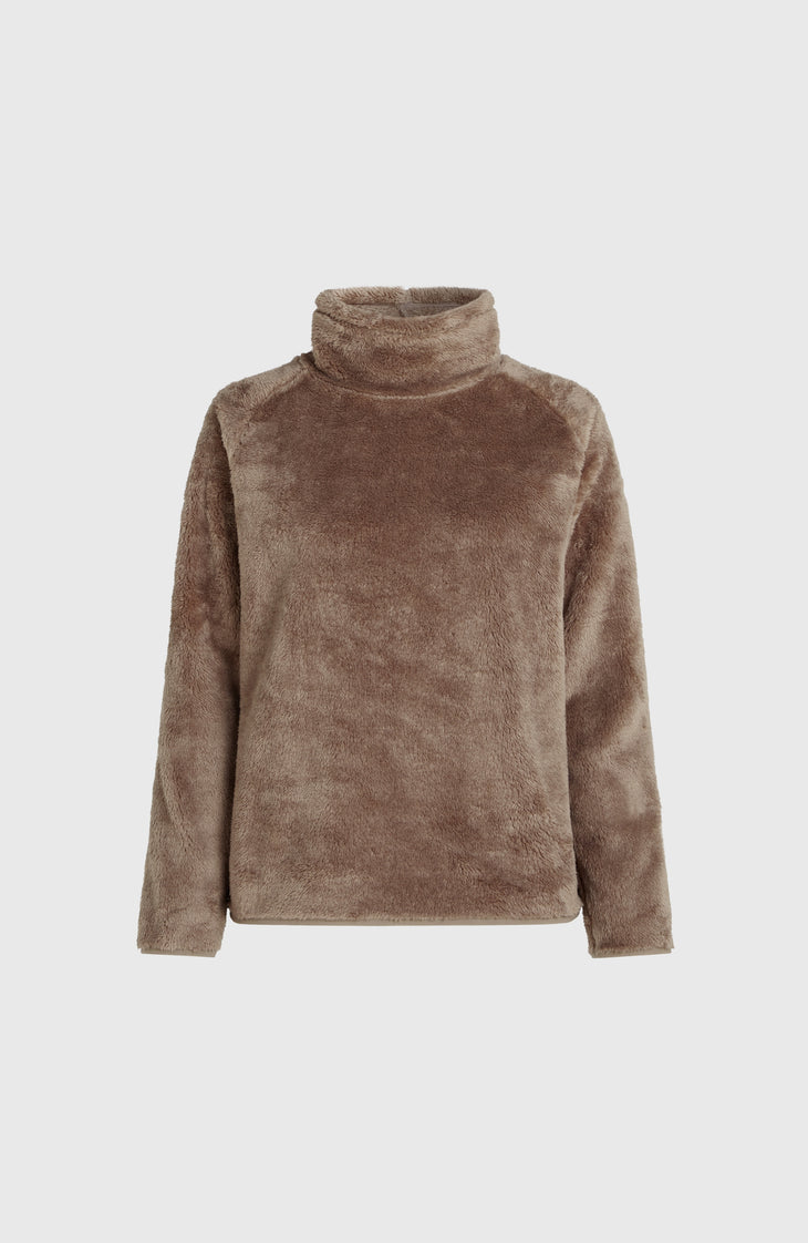 Hazel Fleecepullover | Concrete