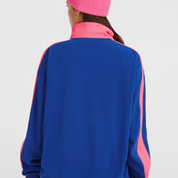 FWC'Play Polartec® Fleecepullover mit Halbreißverschluss | Active Blue Colour Block
