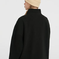 Flauschige Must-Have Fleecejacke mit Reißverschluss | Black Out