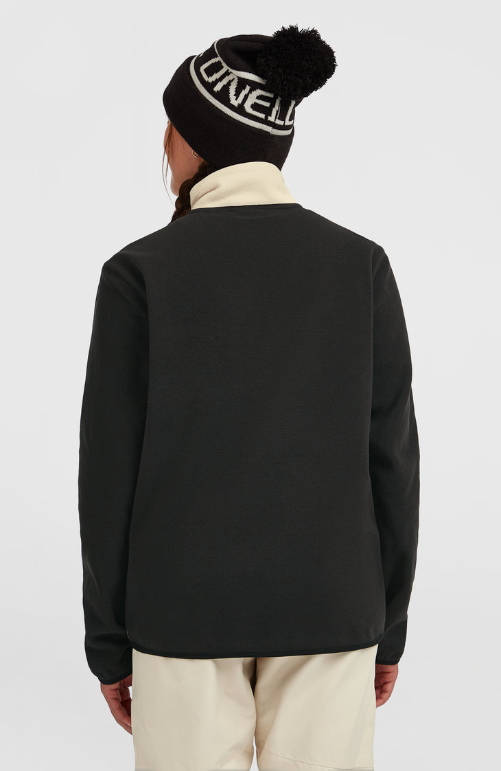 FWC'Cruz Triple Polartec® Fleecepullover mit Halbreißverschluss | Black Out Colour Block