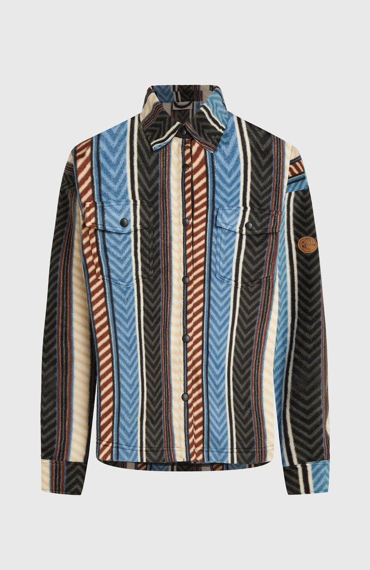 O'Riginals Superfleece Hemd | Blue Vintage O'Neill Stripe