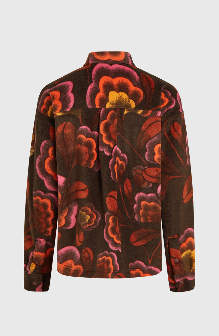 O'Riginals Superfleece Hemd | Brown Originals Flower