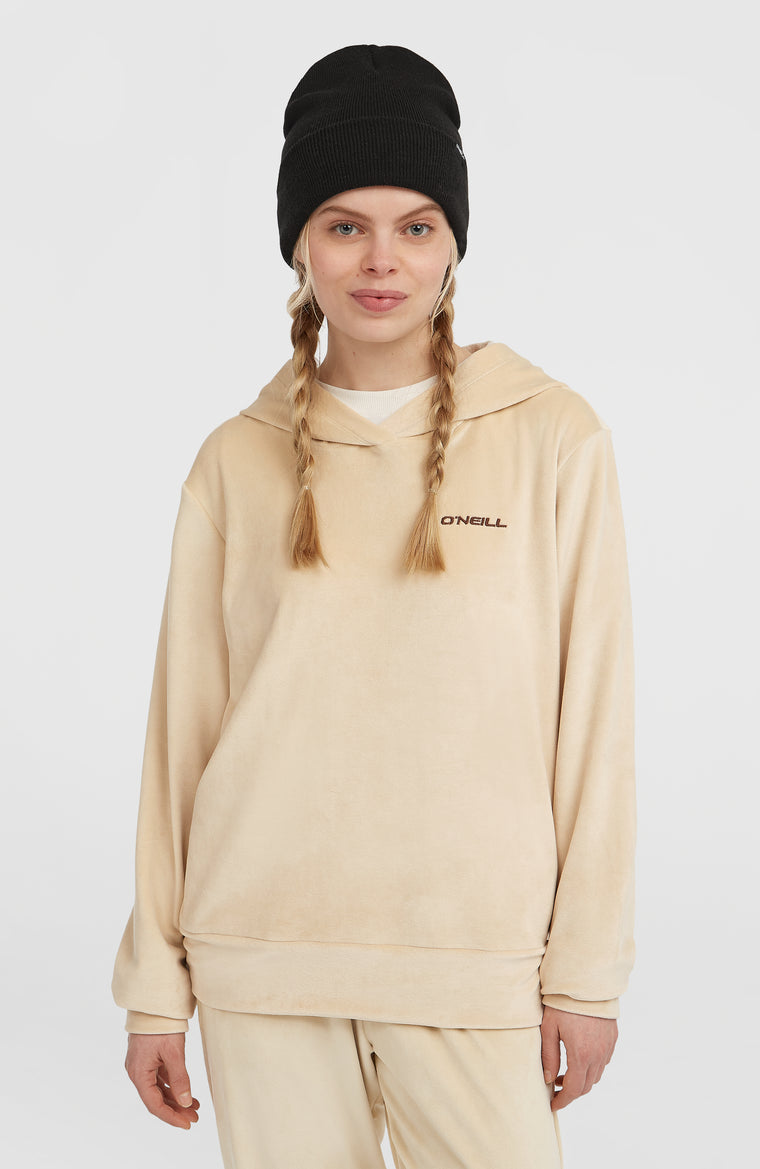 FWC'Cruz Velour Hoodie | Macaron