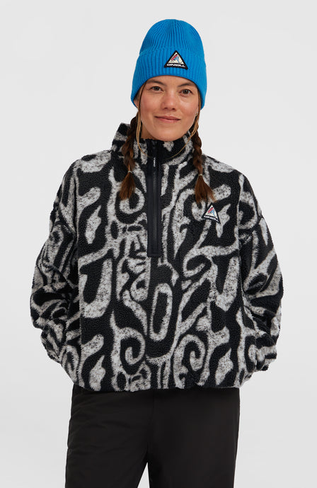 FWC'Play Hyperfleece Pullover | Black/White Legacy