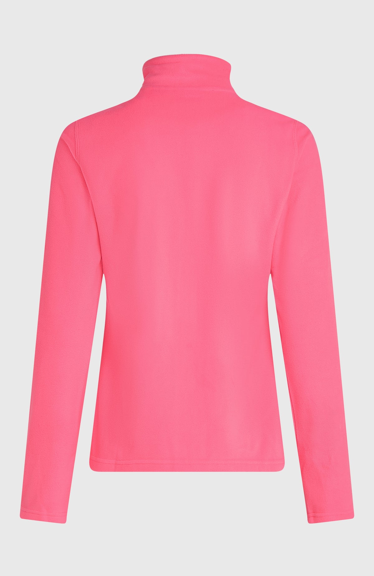 Pinke FWC'Cruz Jack's Fleecejacke für Damen, freigestellt von hinten mit Stehkragen
