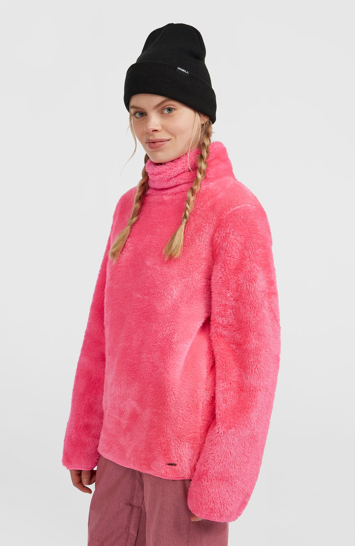 Kuscheliger FWC'Cruz Fleecepullover | Skater Pink