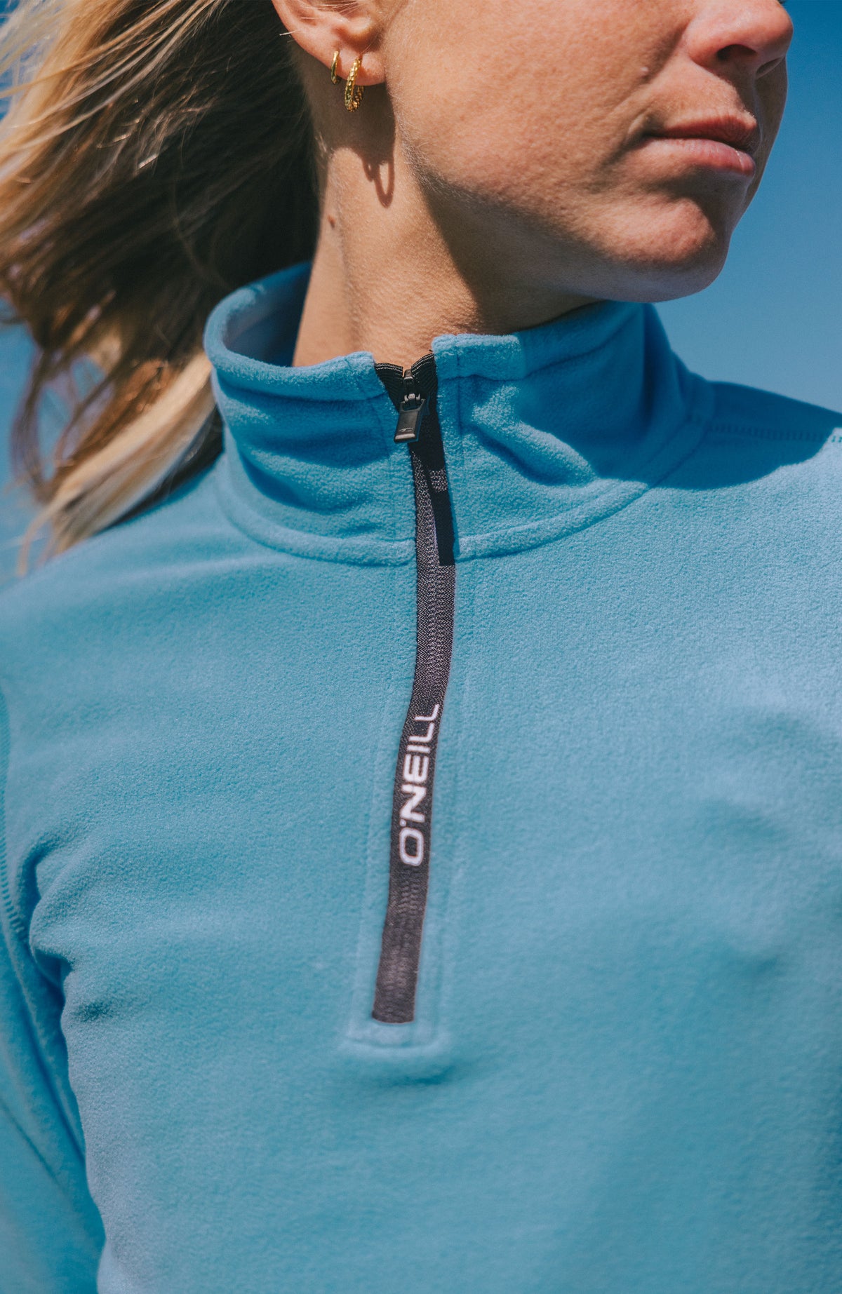 FWC'Cruz Jack's Polartec® Fleecepullover mit Halbreißverschluss | Blue Poppy