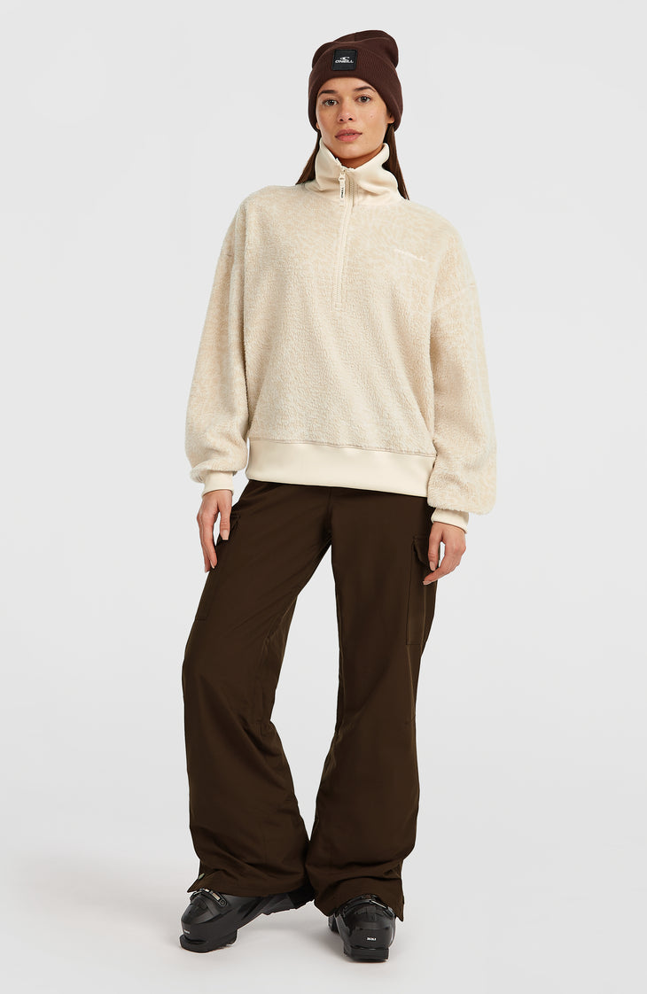 Must-Have Fleecepullover mit Halbreißverschluss | Macaron Animalica