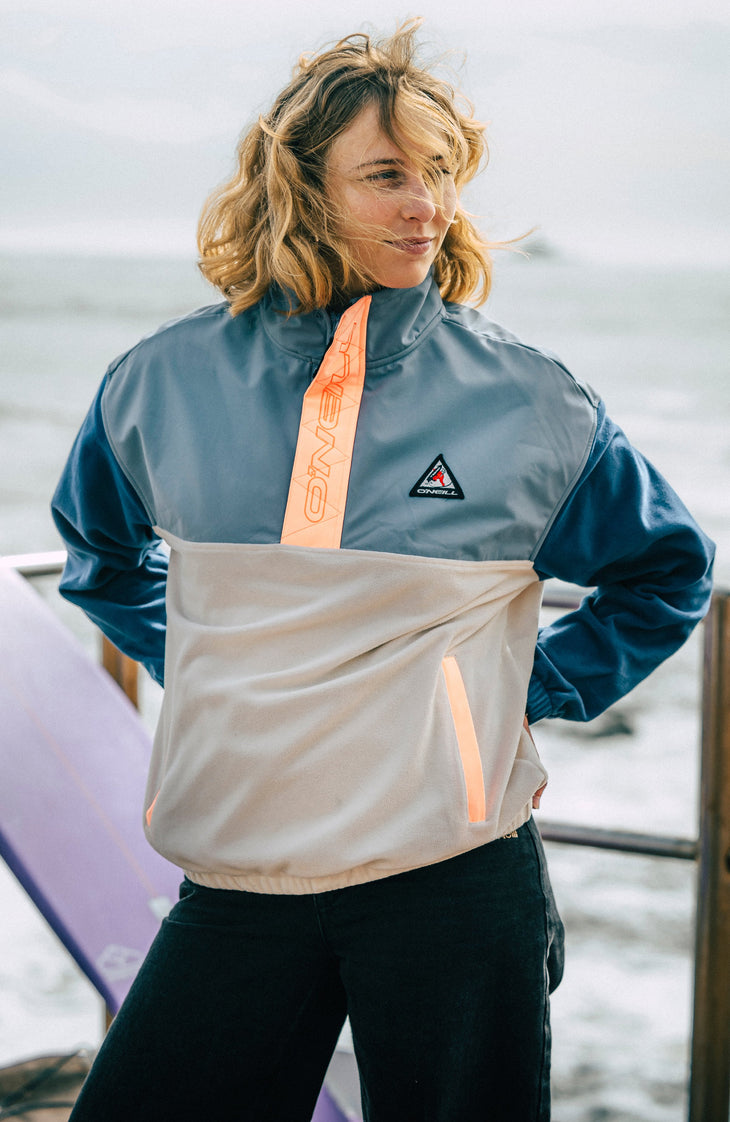 FWC'Play Polartec® Fleecepullover mit Halbreißverschluss | Murky Water Colour Block