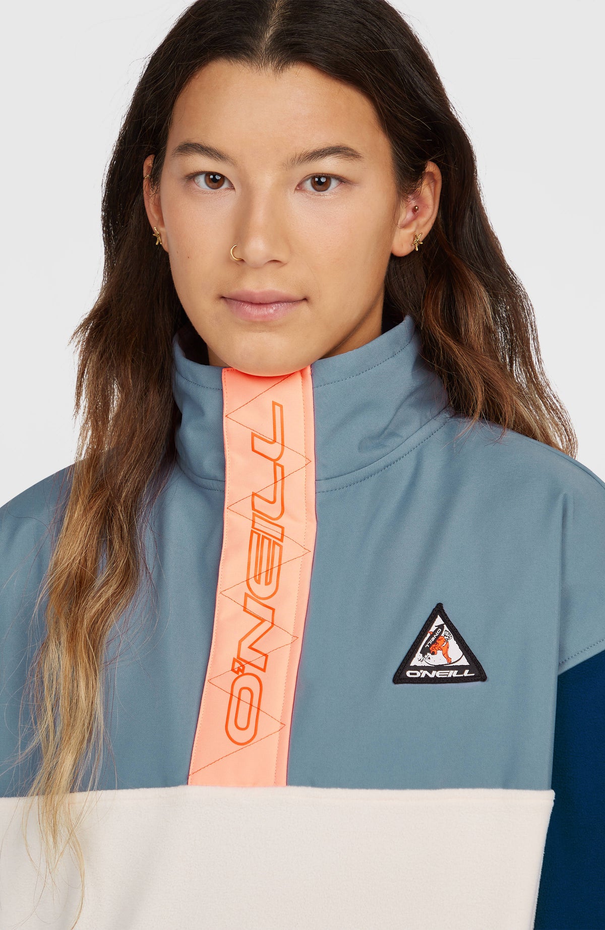 FWC'Play Polartec® Fleecepullover mit Halbreißverschluss | Murky Water Colour Block