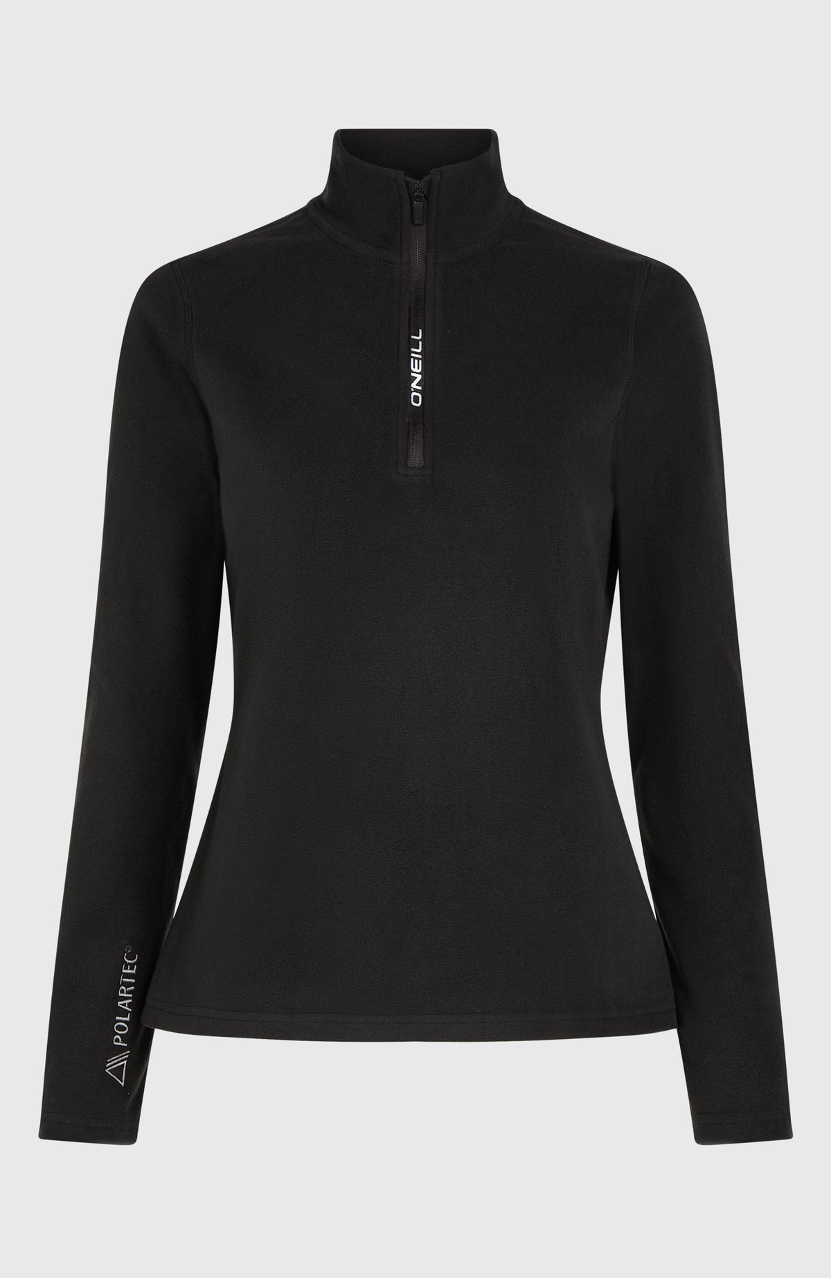 O'Neill FWC'Cruz JACK'S POLARTEC HZ FLEECE Fleecepullover für Damen, schwarz, freigestellt von vorne