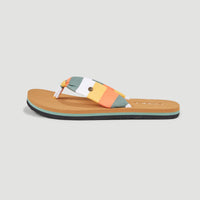 Ditsy Sun BLOOM™ Sandalen | Orange Multistripe