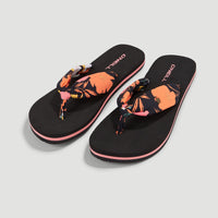 Ditsy Sun BLOOM™ Sandalen | Black Bluemchen