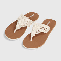 Ditsy Crochet Sandalen | Snow White