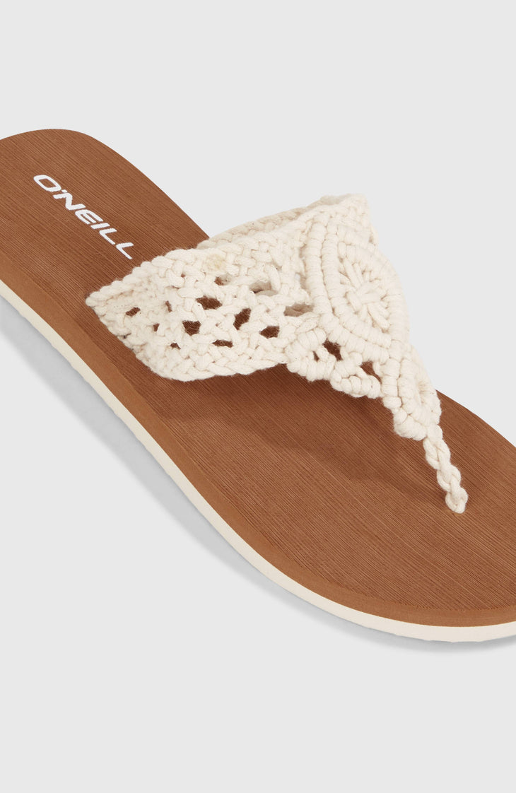 Ditsy Crochet Sandalen | Snow White