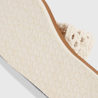 Ditsy Crochet Sandalen | Snow White