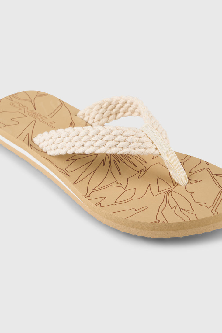 O'Neill Sandalen mit floralem Print | Snow White