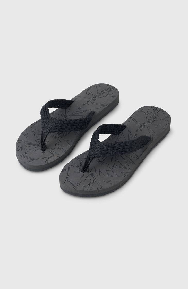 O'Neill Sandalen mit floralem Print | Black Out