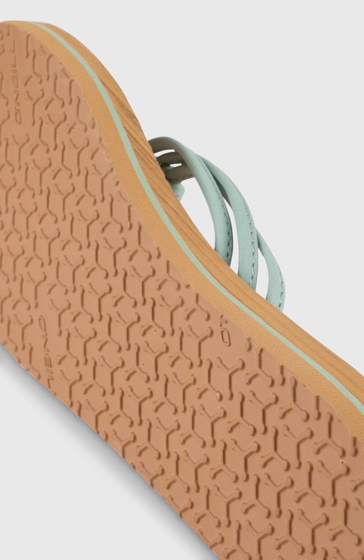 Ditsy Sandalen für Damen, grün, Nahaufnahme der profilierten Laufsohle