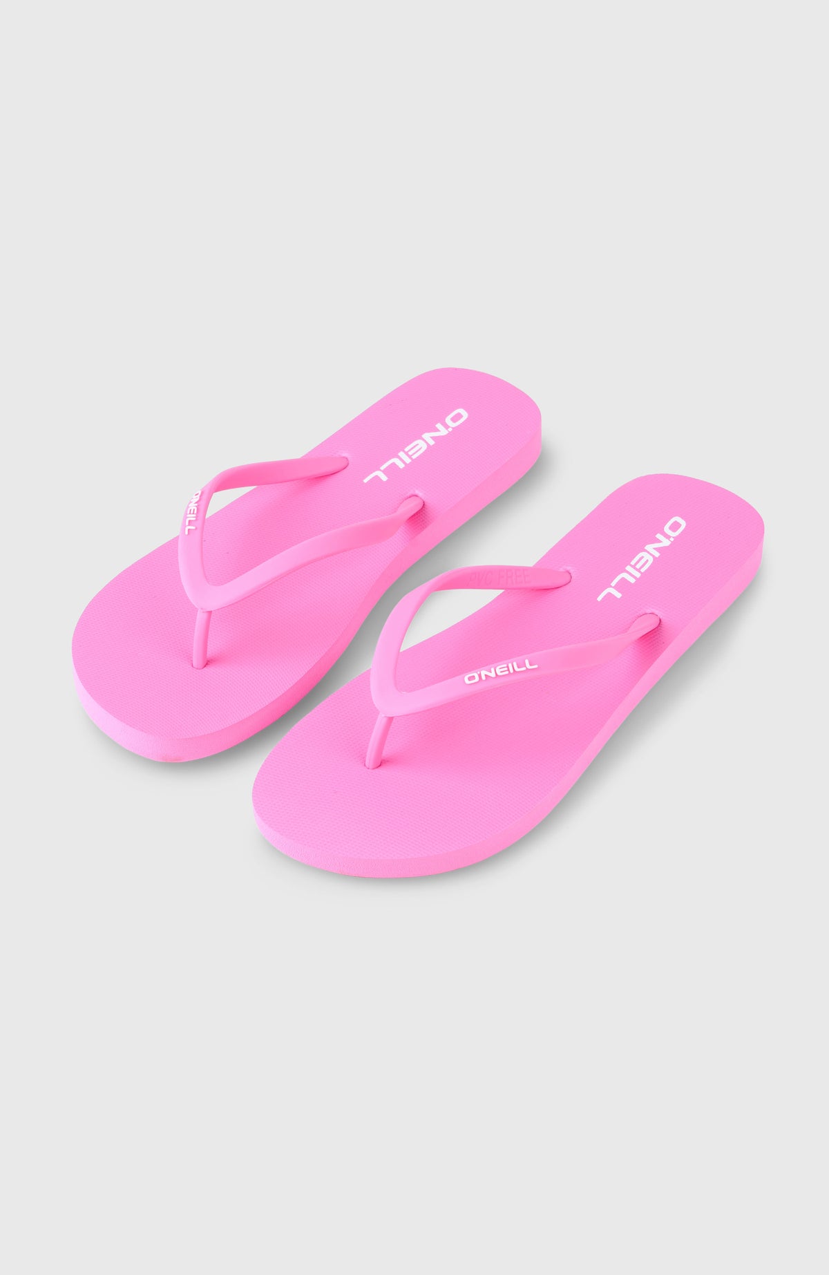 O'Neill Profile Small Logo Sandalen für Damen, lila, freigestellt von schräg oben als Paar