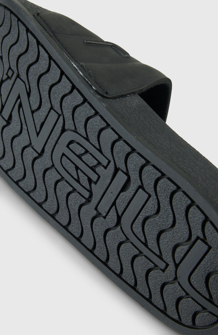 O'Neill Embossed Slides | Black Out