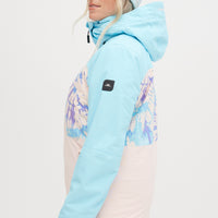 Lite Skijacke | Blue Wave Colour Block