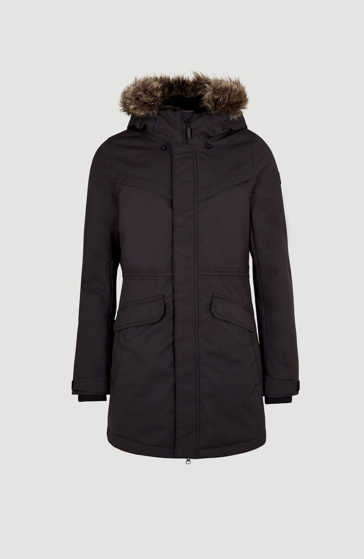 Black parka womens online