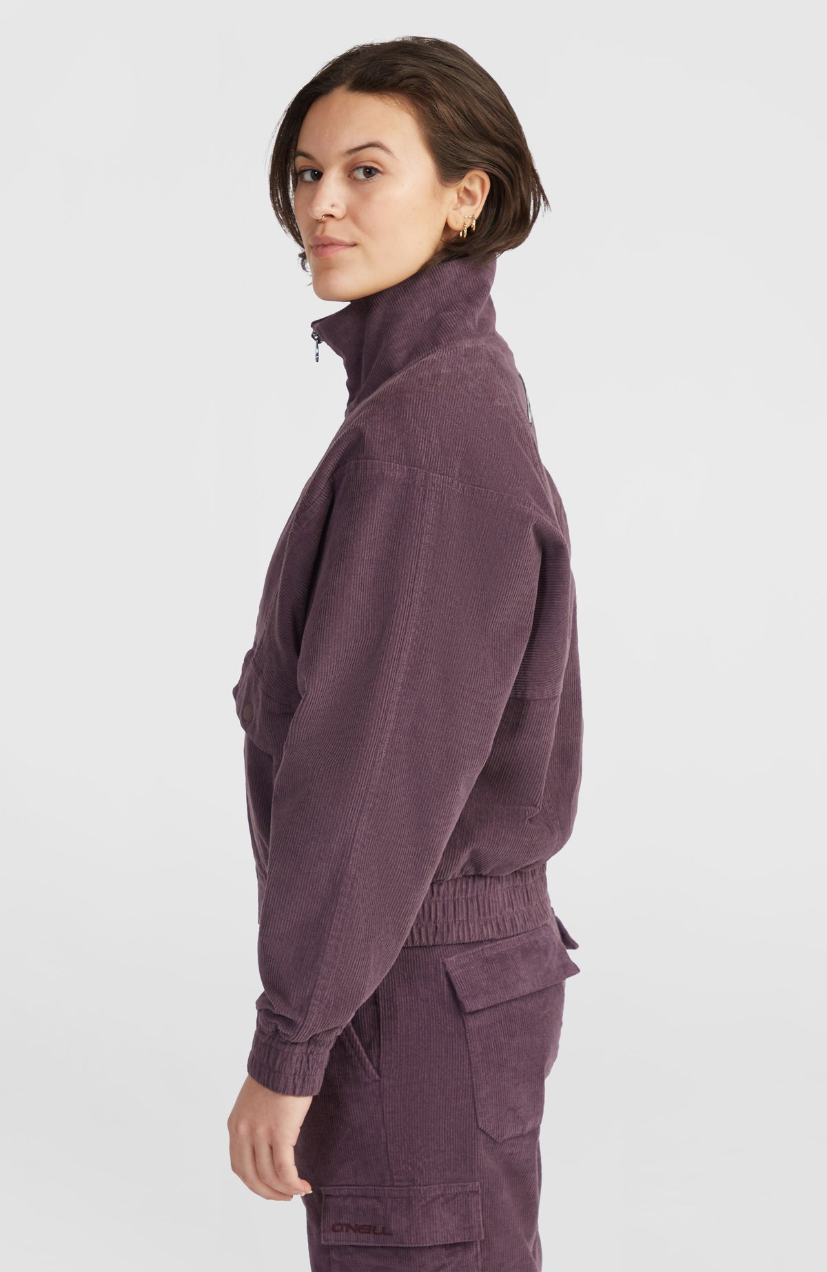 Surf Heroes Cord-Jacke | Mauve Miracle