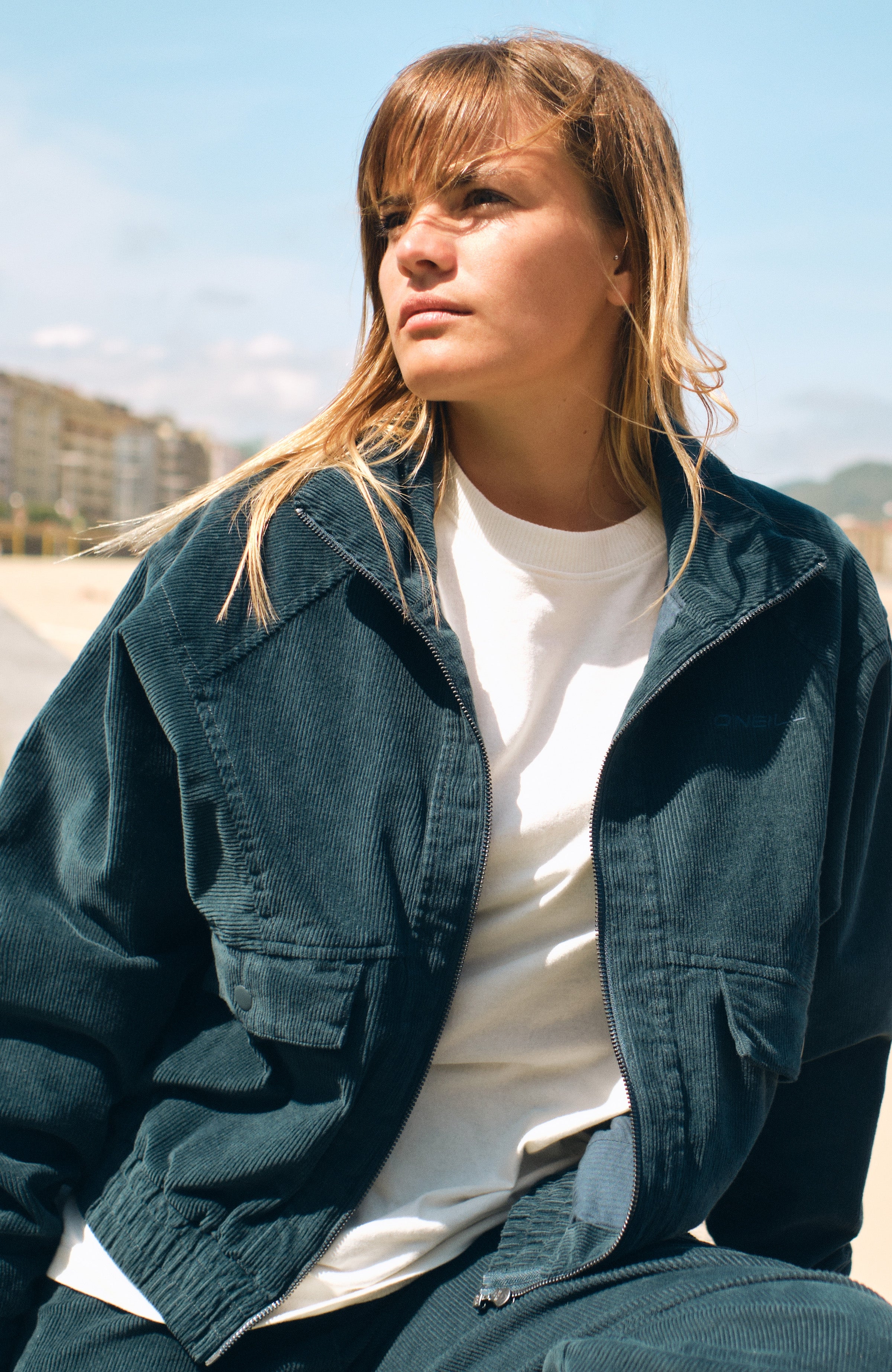 ジャケット・アウター ella selectshop denim oil cloth jacket Surf Heroes Cord-Jacke | Alma Steel – O'Neill